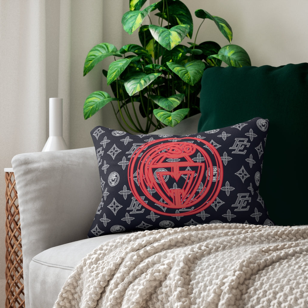 Spun Polyester Lumbar Pillow